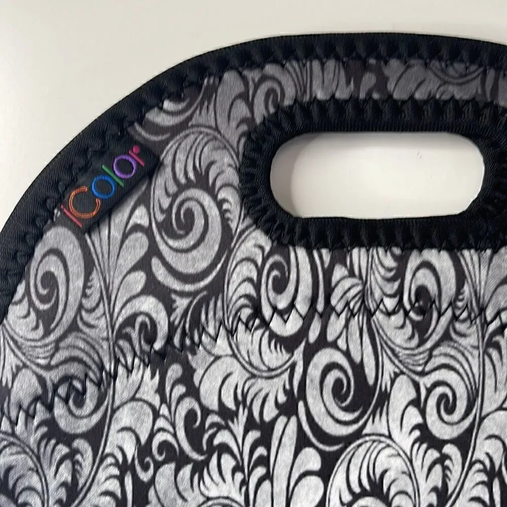 Icolor insulated double wine cooler.  NWT.  Neoprene double wine tote.